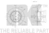 Диск гальмівний задній BMW 1 (F20), 1 (F21), 2 (F22, F87), 2 (F23) 1.5-2.0D 11.10- NK 2015102 (фото 3)