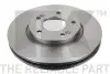 Диск тормозной передний Hyundai Tucson 2.0I,2.7I,2.0CRDI 04.06-,Kia Sportage III NK 203423 (фото 1)