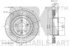 Тормозной диск передний Land Rover Discoveri/Range Rover Sport 04- NK 204027 (фото 3)