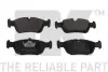 Комплект передних тормозных колодок Bmw 3(E36)/Z3 NK 221510 (фото 1)