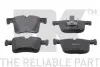 Тормозные колодки дисковые передние BMW 5 (F10), 5 Touring (F11), X3 (F25), Z4 (E89) 09 - NK 221552 (фото 1)