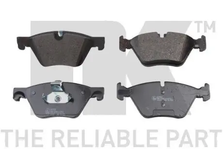 Тормозные колодки передние BMW 5 (F10, F11, F18) 2.0/3.0 10- NK 221553