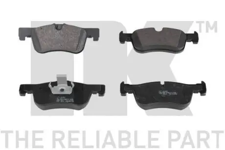 Тормозные колодки дисковые BMW 1(F20) "1,4-1,6" F "10 NK 221557