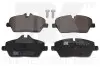 Тормозные колодки передние BMW E87, E90 1.6i-3.0i 09.04- NK 221571 (фото 1)