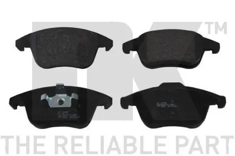 Гальмівні колодки дискові передні Citroen C4 Picasso, DS4/Peugeot 3008, 5008 1.6-2.0HDi 06- NK 221956