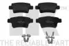 Гальмівні колодки задні Citroen C4 Picasso 1.8i16V 1.6/2.0HDI 07- NK 221957 (фото 1)