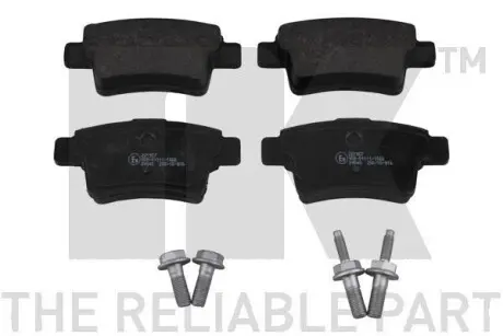 Гальмівні колодки задні Citroen C4 Picasso 1.8i16V 1.6/2.0HDI 07- NK 221957