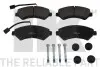 Тормозные колодки дисковые пер. Citroen Jumper/Fiat Ducato/Peugeot Boxer 06- NK 221962 (фото 1)