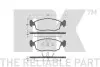 Тормозные колодки Ford Scorpio/Sierra 82- NK 222516 (фото 1)