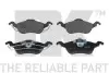 Тормозные колодки дисковые передние Ford Focus 98- NK 222551 (фото 1)