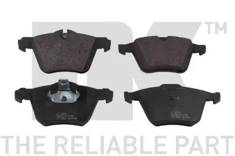 Тормозные колодки дисковые передние Ford Galaxy 06-, Mondeo 07-,Volvo S80,V70 NK 222570