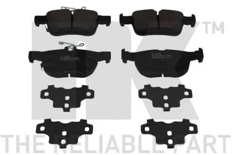 Гальмівні колодки Ford Galaxy, Mondeo V, S-Max Ford Usa Fusion Lincoln Mkz 1.0-3.5 09.06- NK 222581