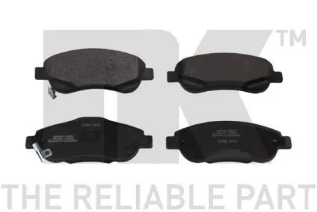 Гальмівні колодки дискові передні Honda Cr-V III 2.2 Ctdi 07- NK 222640