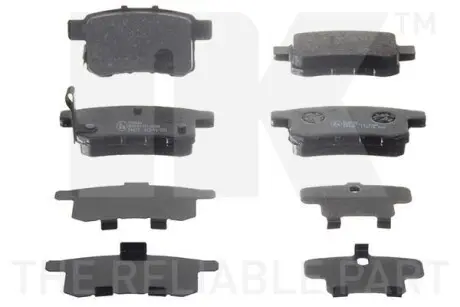 Гальмівні колодки задні Honda CR-V II, Accord, Civic 08- NK 222644