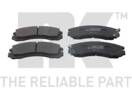 Гальмівні колодки дискові передні Mitsubishi Challenger/L400/Lancer Evolution/Montero Sport/Outlander/Pajero NK 223018