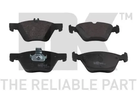 Комплект колодок передніх Mercedes E-Series (W211)/SLK-Series (W170)/CLK-Series (W208)/E-Series (W210)/Chrysler Crossfire (95-09) NK 223331