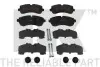 Колодки передние MB Sprinter/VW Crafter 5T 06- (Brembo) NK 223364 (фото 1)