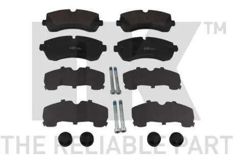 Колодки передні MB Sprinter/ VW Crafter 5T 06- (Brembo) NK 223364
