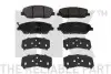 Гальмівні колодки дискові передні Hyundai Santa Fe 2.2CRDI/2.7 V6 GLS 06- NK 223427 (фото 1)
