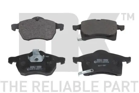 Гальмівні колодки дискові передні Opel Astra 1.8-2.0 16v /2.0D 98- NK 223617