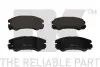 Тормозные колодки дисковые Opel Monterey 91-98 NK 223621 (фото 1)