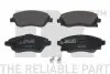 Гальмівнi колодки передні дискові Opel Combo (Corsa)/Corsa/Corsa Van/Meriva/Tigra/Tour (Corsa)/C NK 223624 (фото 1)