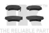 Гальмівні колодки дискові передні Opel Insignia 08- (середина диска 321mm)/(17") NK 223641 (фото 1)