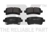 Тормозные колодки дисковые задние Opel Insignia 08-/Saab 9-5 10- NK 223643 (фото 1)