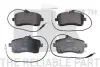 Тормозные колодки дисковые передние Peugeot 407 1,6HDI/1,8/2,0/2,0 HDI 04- NK 223743 (фото 1)