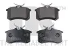 Тормозные колодки дисковые зад. Citroen/Peugeot/Renault/VAG (17mm) NK 223947 (фото 1)
