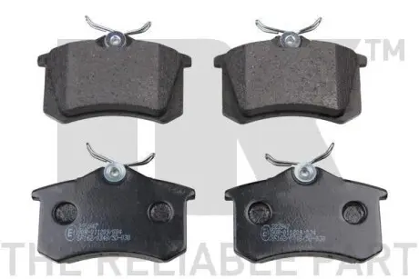 Гальмівні колодки дискові зад. Citroen/Peugeot/Renault/VAG (17mm) NK 223947