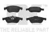 Тормозные колодки дисковые передние Renault Megane 1.9 dCi 08-/Renault Duster 10- (+ ABS) NK 223969 (фото 1)