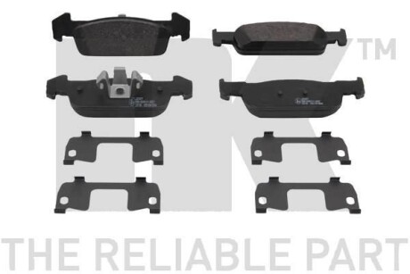Гальмівні колодки перед. Dacia Logan, Renaultndero13- NK 223971