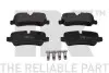 Тормозные колодки дисковые задние Land Rover Discovery, Range Rover/Sport 2.7Td-5.0I 03.02- NK 224031 (фото 1)