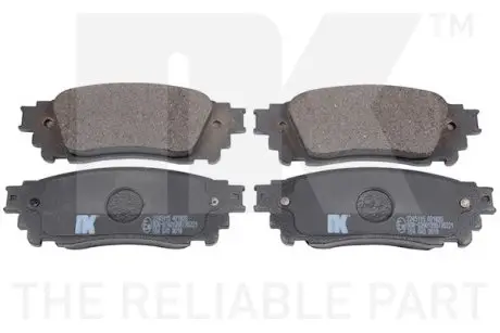 Гальмівні колодки дискові задні Toyota Camry/Rav4/C-Hr/Es300/Ux Rr 15-/17- NK 2245115