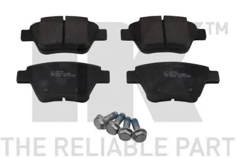 Гальмівні колодки задні Audi A3/Seat Leon/Skoda Octavia, Superb, Yeti / VW Golf VI, Scirocco NK 2247101