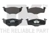 Комплект передних тормозных колодок Seat/VW Arosa, Fabia, Lupo, Polo 95- NK 224737 (фото 1)