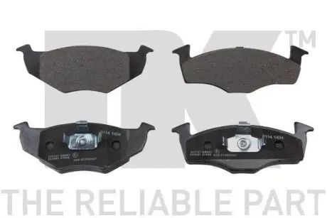 Комплект передніх гальмівних колодок Seat/VW Arosa,Fabia,Lupo,Polo 95- NK 224737