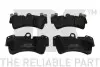 Тормозные колодки дисковые передние Audi Q7 06-/Porsche Cayenne/VW Touareg 04- NK 224772 (фото 1)