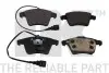Тормозные колодки дисковые передние VW Touareg 02- NK 224783 (фото 1)