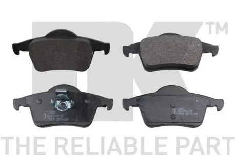 Колодки тормозные диск. Volvo S60/S70/S80/V70 2.0-3.0 12.95-04.10 NK 224821