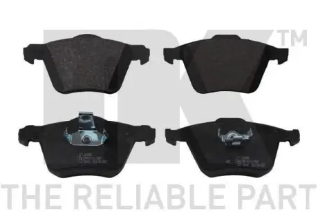 Гальмiвнi колодки дискові передні Volvo XC 90 02- NK 224826