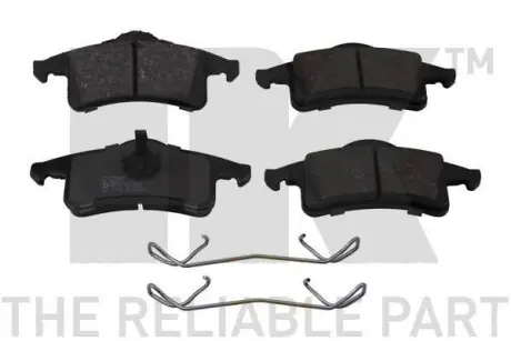 Тормозные колодки дисковые задние Jeep Grand Cherokee 99- NK 229323