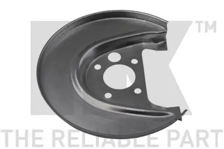Кожух диска тормозов. зад. левый Audi A3, Tt Seat Leon, Toledo Skoda Fabia II, Octavia I, Rapid, Roomster VW Bora, Golf IV1.0-2.8 09.96- NK 234712