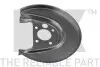 Кожух диска гальмівного задній правий Audi A3, Tt Seat Leon, Toledo Skoda Fabia Ii, Octavia I, Rapid, Roomster VW Bora, Golf Iv 1.0-2.8 09.96- NK 234713 (фото 1)