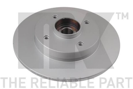 Диск гальмівний задній (з підшипником) PSA C4/307 2004- (Coated discs) NK 311947