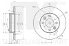 Диск тормозной невентилированный NK 313938 (фото 1)