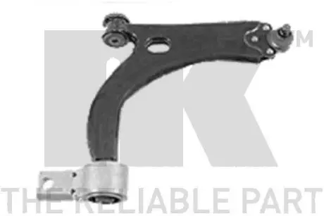 Рычаг подвески передний правый нижний FORD FIESTA V, FUSION MAZDA 2 1.25-2.0 11.01-12.12 NK 5012542