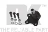 Кульова опора права Skoda/Seat/VW 1.0-2.0 99-10 NK 5044304 (фото 1)