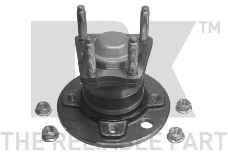 Подшипник задний (ступица 4 отв. -ABS) Opel Astra F/G/Combo/Vectra A 88-05 NK 763614